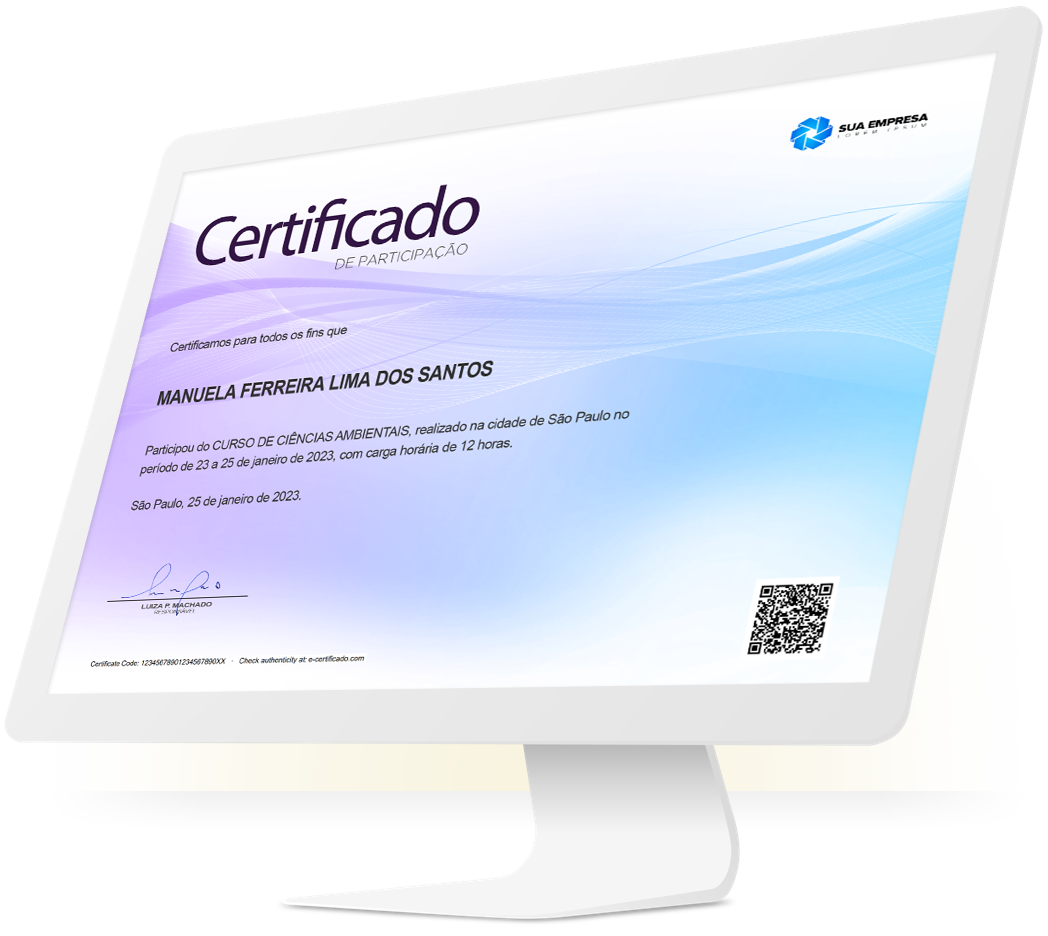e-certificado.com - servico gerador de certificados online