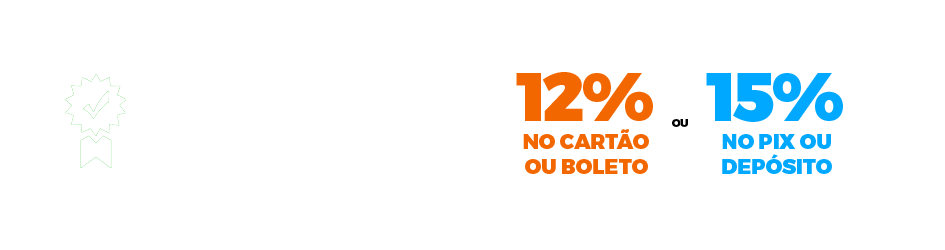Promoção Black Week 12% OFF